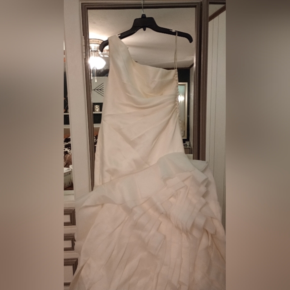 Ivory Organza White by Vera Wang for David's bridal - Picture 16 of 16